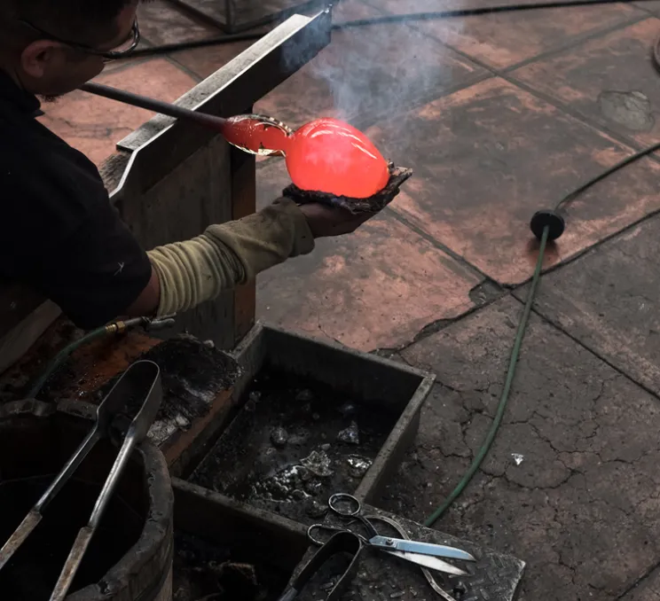 Applique murale, Pebble A, blanc perle, LED dimmable, 2700K, 1750lm, L25cm, H30cm - A-N-D