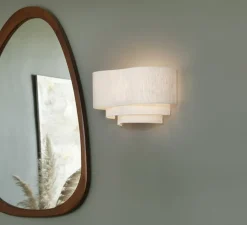 Applique murale, Pebble, écru, L40cm, H25cm - Market Set