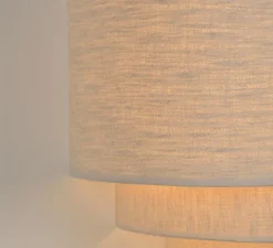 Applique murale, Pebble, écru, L40cm, H25cm - Market Set