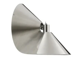 Applique murale, Peel, acier inoxydable brossé, L27,5cm, H27,9cm - Frandsen