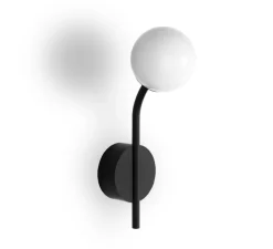 Applique murale, PEP ONE, noir mat, LED, K, lm, L8cm, H25,7cm - Decor Walther