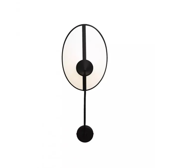 Applique murale, Petit Shield, blanc & noir, L20cm, H30cm - DesignHeure