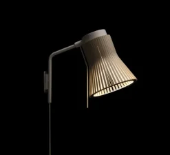 Applique murale, Petite 4630, bouleau natuel, LED, L20cm, H31cm - Secto Design