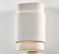 Applique murale, Pierre, blanc, L18,5cm, H28cm - Serax