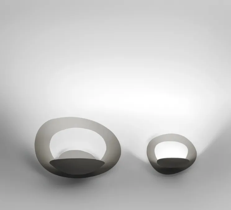 Applique murale, Pirce, blanc, dimmable, H25cm, L37cm - Artemide