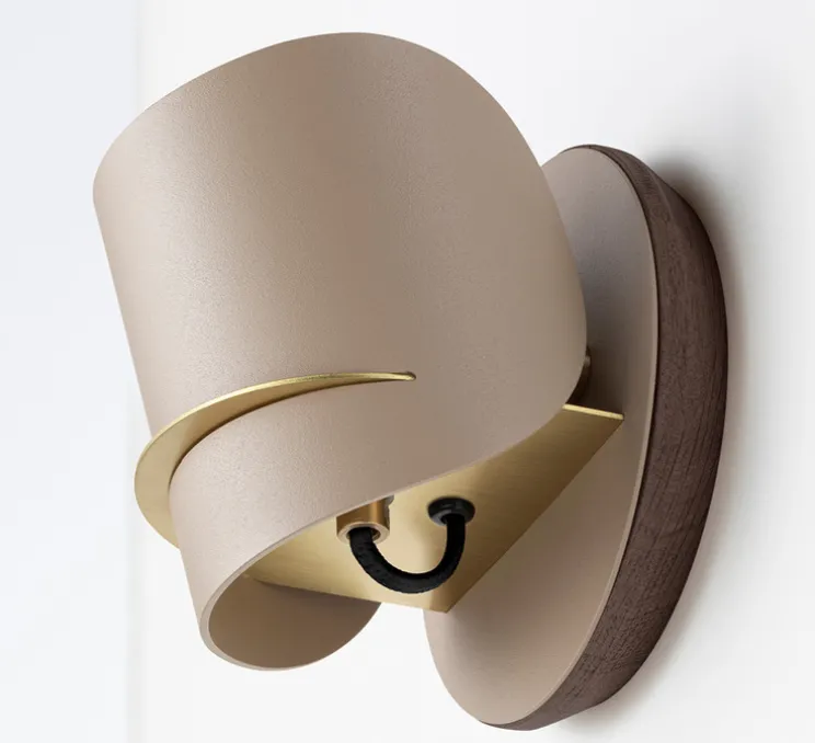 Applique murale, PISTIL, Beige lin, L15cm, H15cm - JURIE & JARRE