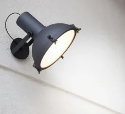 Applique murale, plafonnier, Projecteur 365, bleu, Ø37cm, H38cm - Nemo Lighting