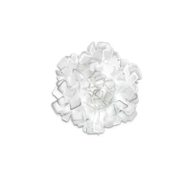 Applique murale, plafonnier, Clizia M, blanc, Ø53cm - Slamp