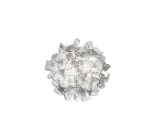 Applique murale, plafonnier, Clizia M, fumé, Ø53cm - Slamp