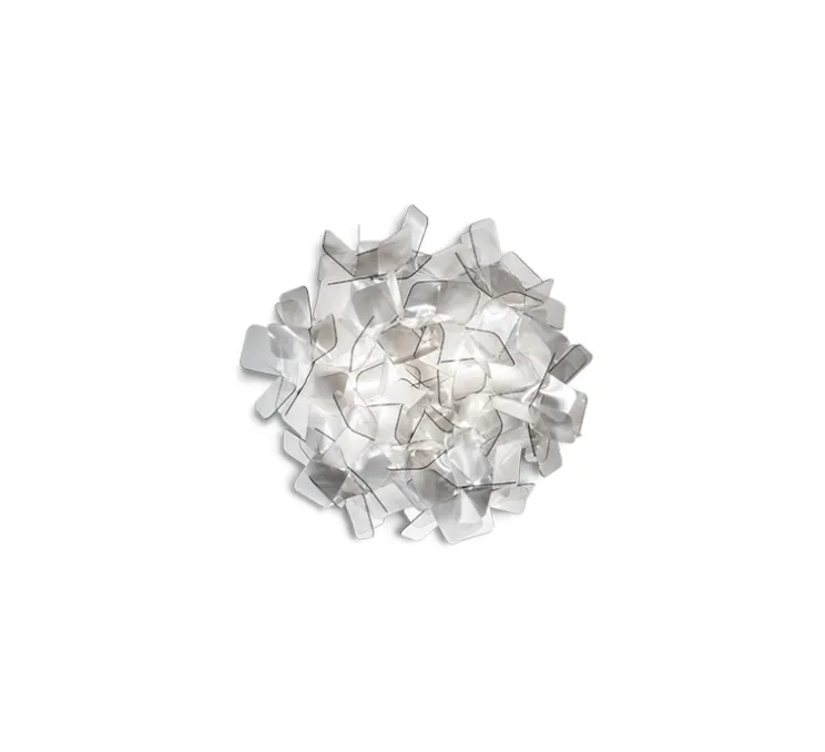 Applique murale, plafonnier, Clizia M, fumé, Ø53cm - Slamp