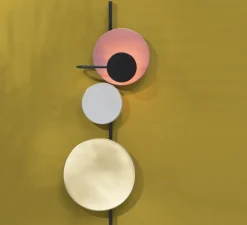 Applique murale, Planet, rouge indien, L36cm, H98cm - Please Wait to be Seated