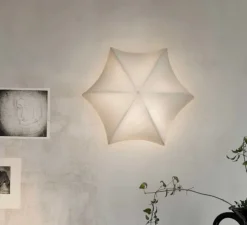 Applique murale, Poem, blanc, Ø35cm, H22cm - Ferm Living