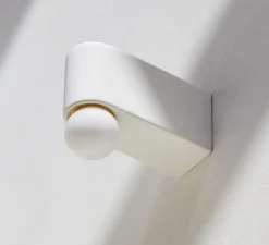 Applique murale, porcelain series D2, down, blanc, L13,2cm, H10,2cm - Anastassiades Studio