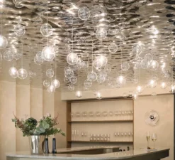 Applique murale, Press Large, transparent, IP45, LED, dim, 2700K, 500 lm, L35cm, H35cm - Tom Dixon
