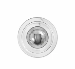 Applique murale, Press Mini, transparent, IP55, LED, dim, 2700K, 500 lm, L21,5cm, H21,5cm - Tom Dixon