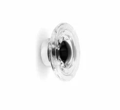 Applique murale, Press Mini, transparent, IP55, LED, dim, 2700K, 500 lm, L21,5cm, H21,5cm - Tom Dixon
