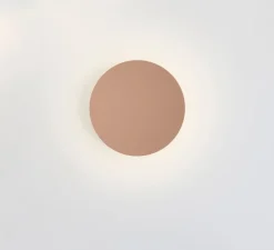 Applique murale, Puck wall, marron, LED, dim, 2700K, 953 lm, Ø30cm, P5cm - Vibia