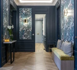 Applique murale, Pure porcelaine, nœud de papillon, noir, L5cm ,H9,5cm - ZANGRA