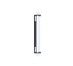 Applique murale, Quadratube W4, argent, LED, dim, 2700K, 890 lm, L12cm, H68cm - Sammode