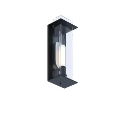 Applique murale, Quadratube W2, argent, L11,9cm, H30cm - Sammode