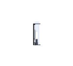 Applique murale, Quadratube W2, argent, L11,9cm, H30cm - Sammode