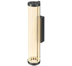 Applique murale, Quimera, bronze foncé mat, LED, dim, 2700-3000K, 330 lm, Ø7,6cm, H41,3cm - SLV