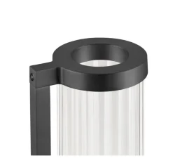 Applique murale, Quimera, bronze foncé mat, LED, dim, 2700-3000K, 330 lm, Ø7,6cm, H41,3cm - SLV