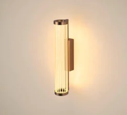 Applique murale, Quimera, cuivre foncé mat, LED, dim, 2700-3000K, 330 lm, Ø7,6cm, H41,3cm - SLV