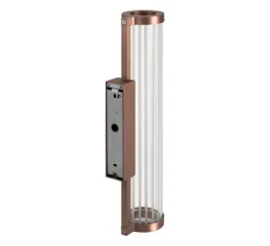 Applique murale, Quimera, cuivre foncé mat, LED, dim, 2700-3000K, 330 lm, Ø7,6cm, H41,3cm - SLV