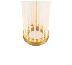 Applique murale, Quimera, laiton brossé, LED, dim, 2700-3000K, 330 lm, Ø7,6cm, H41,3cm - SLV