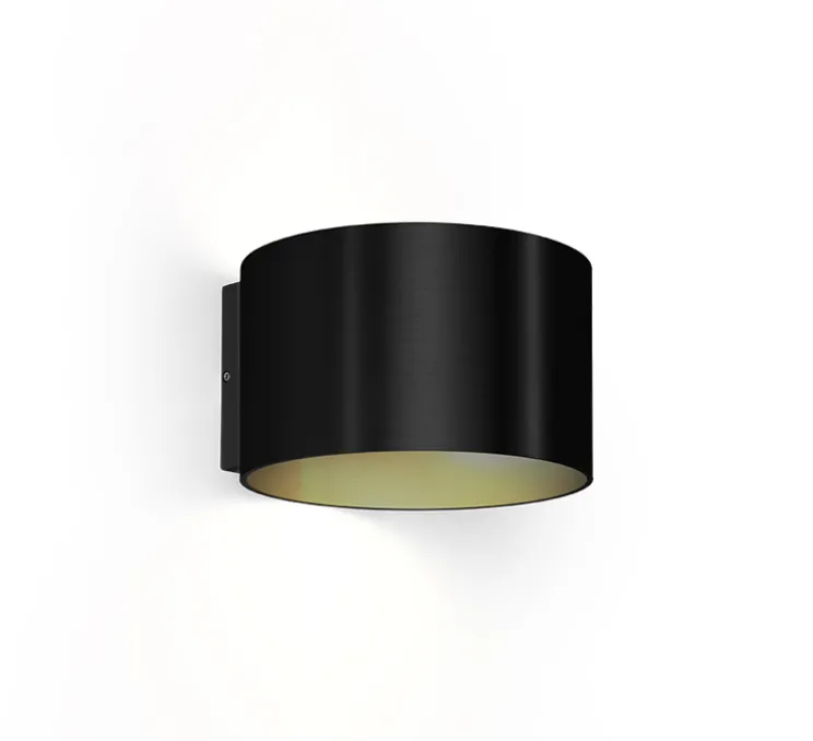 Applique murale, Ray 2.0 LED, noir, LED, 2700K, 2x200lm, Ø15cm, H10cm - Wever&Ducré