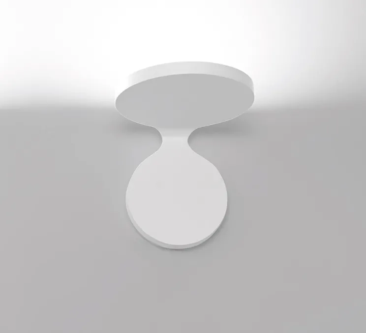Applique murale, Rea 17, blanc, LED, 3000K, 1950lm, L17cm, H16,3cm - Artemide