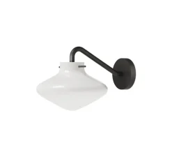 Applique murale, Repose 175, noir, L17,5cm, H15,8cm - Lyfa