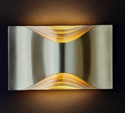 Applique murale, Respiro Wall M, or, LED, dim, 2700K, 1000 lm, L23cm, H14,5cm - DCW éditions Paris