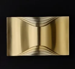 Applique murale, Respiro Wall M, or, LED, dim, 2700K, 1000 lm, L23cm, H14,5cm - DCW éditions Paris