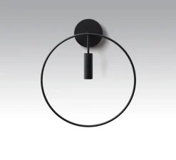 Applique murale, Revolta A-3630, noir, LED, 2700K, 725 lm, L38cm, H38cm - Estiluz