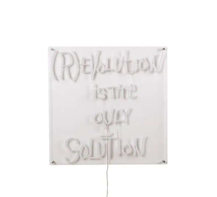 Applique murale, Revolution, blanc, LED, dim, , lm, L70cm, H70cm - Seletti