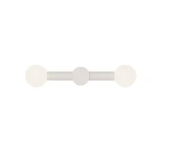 Applique murale, Rigoberta direct duo, blanc, L49cm, H10cm - Robin