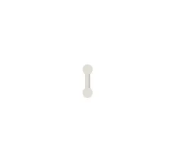 Applique murale, Rigoberta indirect mono, blanc mat, LED, 3000K, 1840 lm, Ø9cm, H26,5cm - Robin