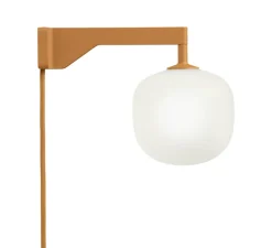 Applique murale, Rime, orange, L23cm, H12cm - Muuto