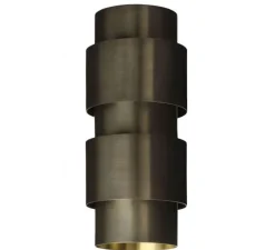 Applique murale, Ring, Bronze, Ø12cm, H30cm - CTO lighting