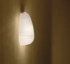 Applique murale, Rituals 1 Semi, blanc, or, L24cm, H34cm - Foscarini