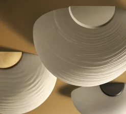 Applique murale, Rituals 1 Semi, blanc, L24cm, H34cm - Foscarini