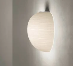 Applique murale, Rituals XL semi, blanc, L40cm, H41cm - Foscarini