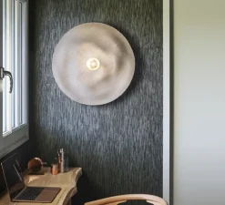 Applique murale, Rivage S, naturel, Ø58cm, P10cm - Market Set