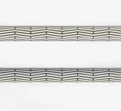 Applique murale, RIVOLI, Dimmable, noir, IP68, L130cm, H10cm - Sammode