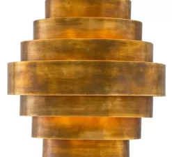 Applique murale, Rizzi double, laiton antique, L30cm, H31cm - Eichholtz