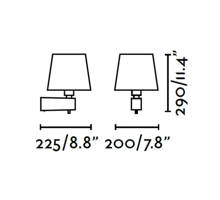 Applique murale, Room, blanc, H29cm - FARO