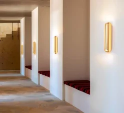 Applique murale, Rosalie L, or, LED, dim, 2700k, 2000 lm, L15cm, H60cm - DCW éditions Paris