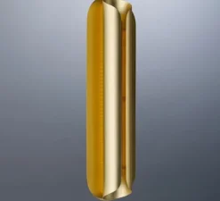 Applique murale, Rosalie L, or, LED, dim, 2700k, 2000 lm, L15cm, H60cm - DCW éditions Paris